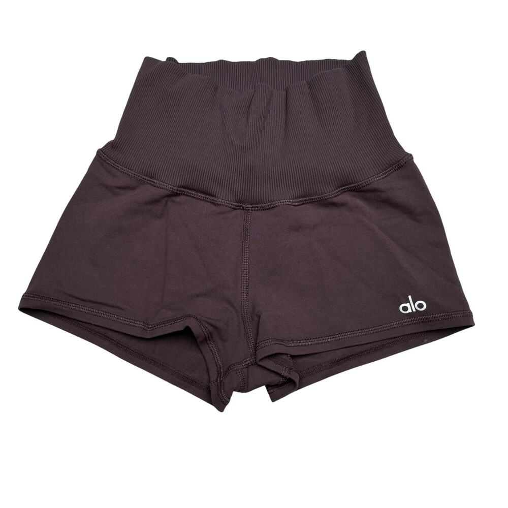 Alo Yoga High Waisted 2" Softsculpt Shorts Women's Pilates Gym Loungewear